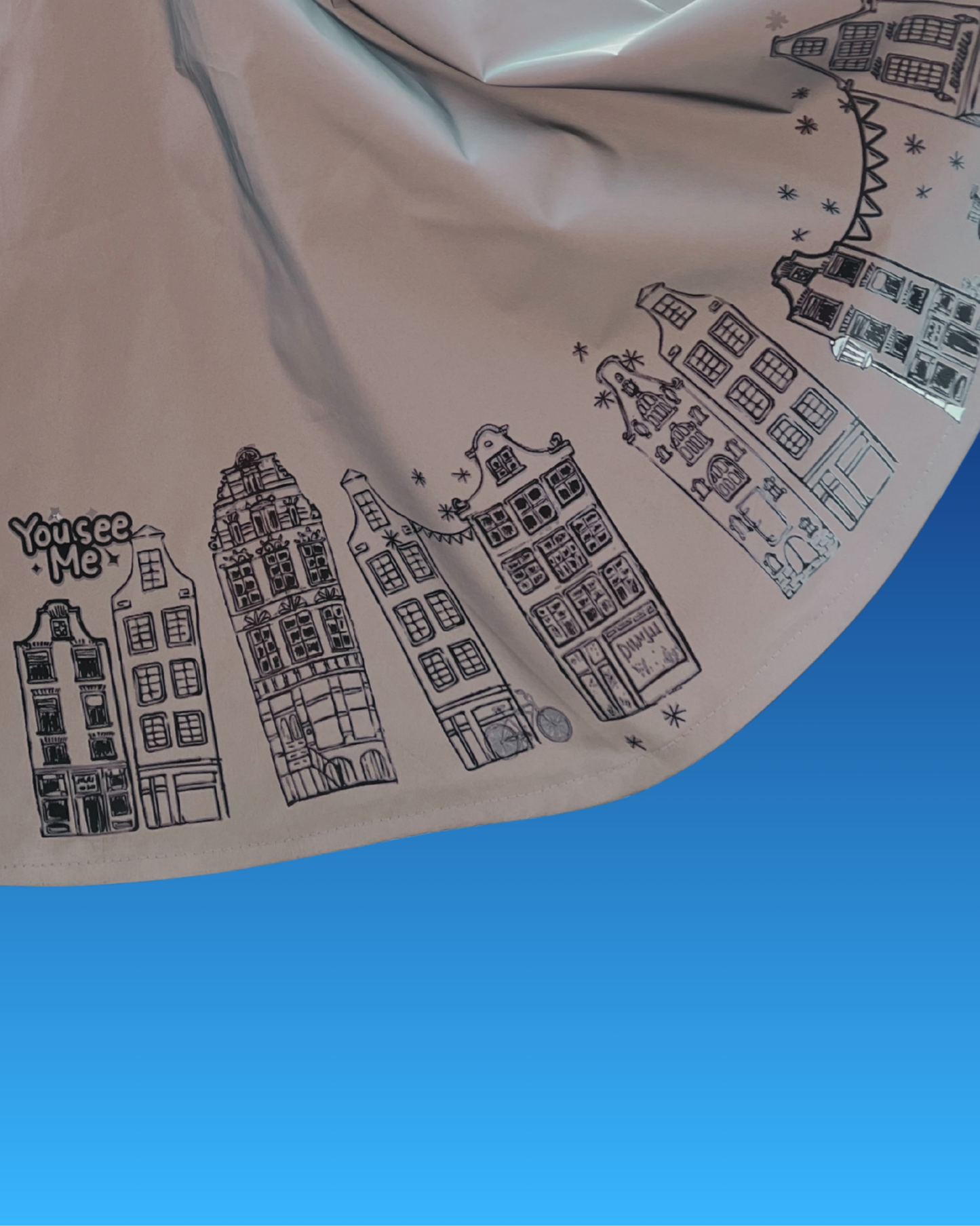 Ponczo rowerowe Little Houses