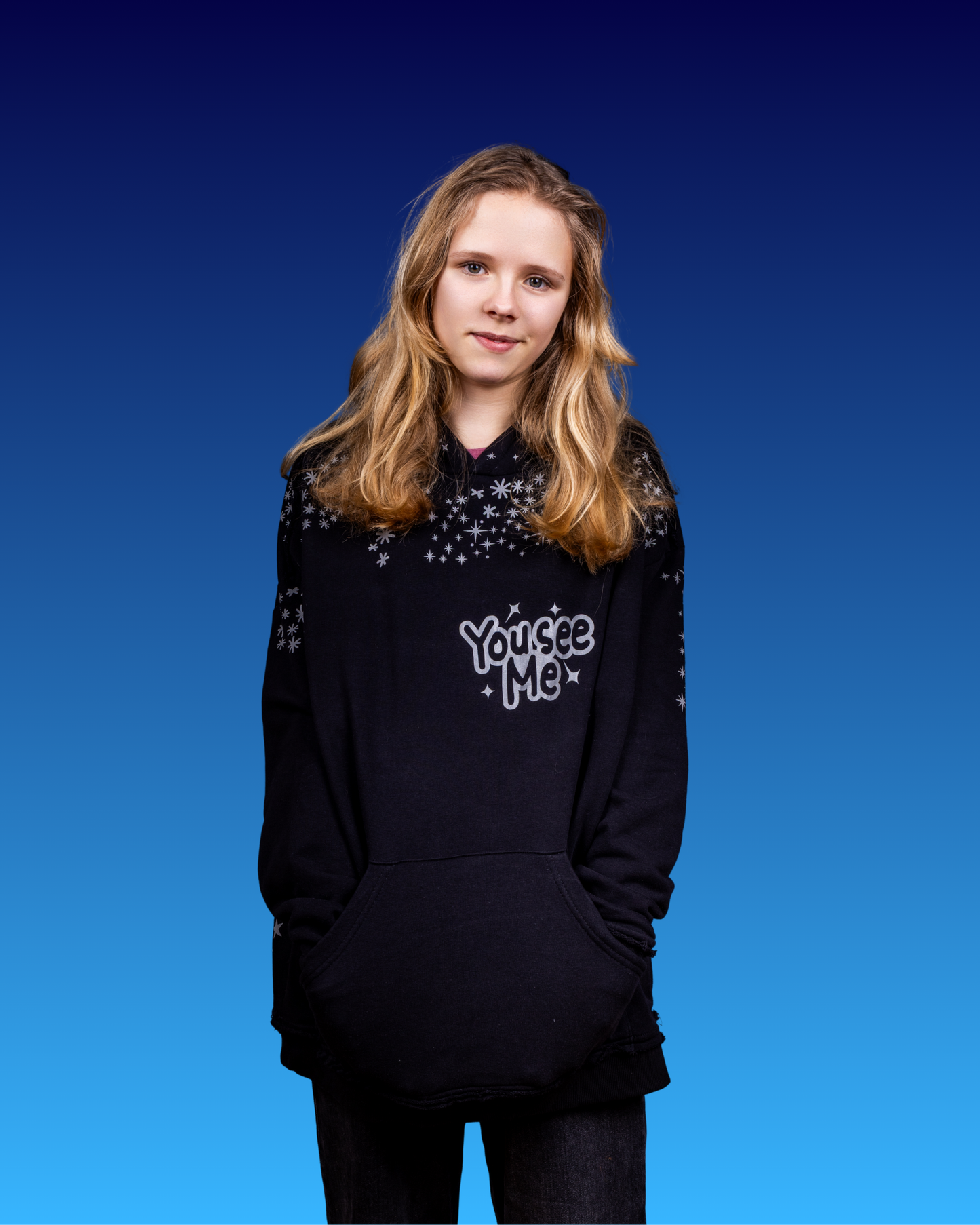 Bluza Oversized  Gwiezdna