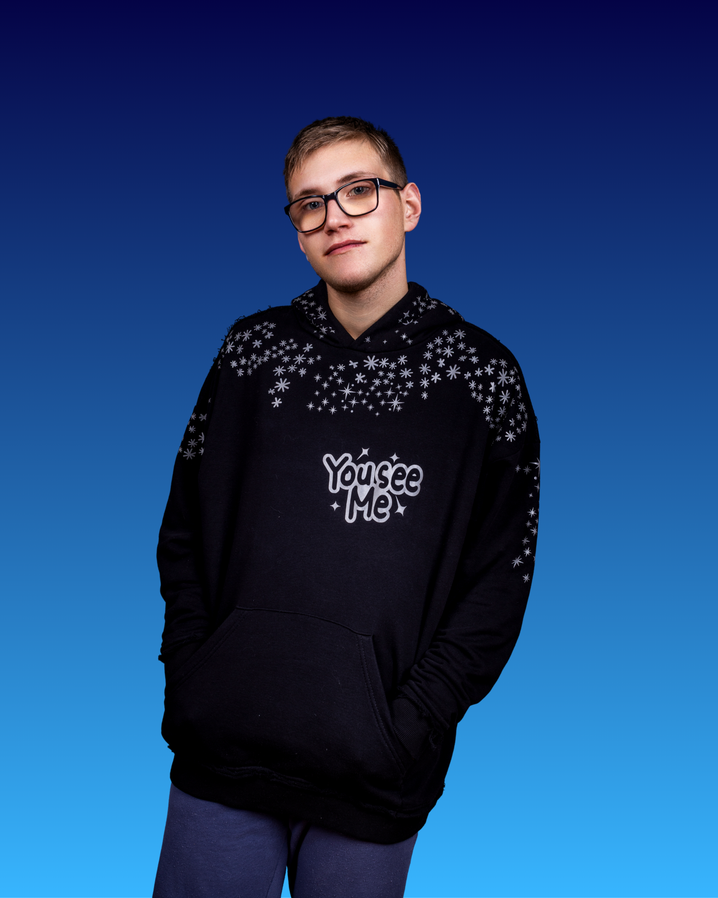 Bluza Oversized  Gwiezdna