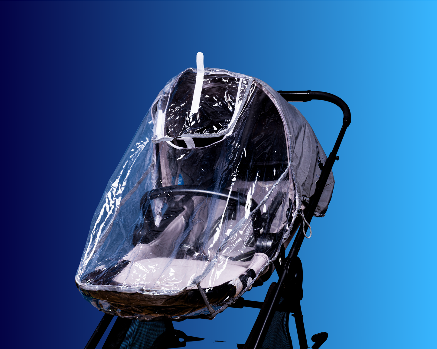 Folia przeciwdeszczowa na wózki - bez nadruku