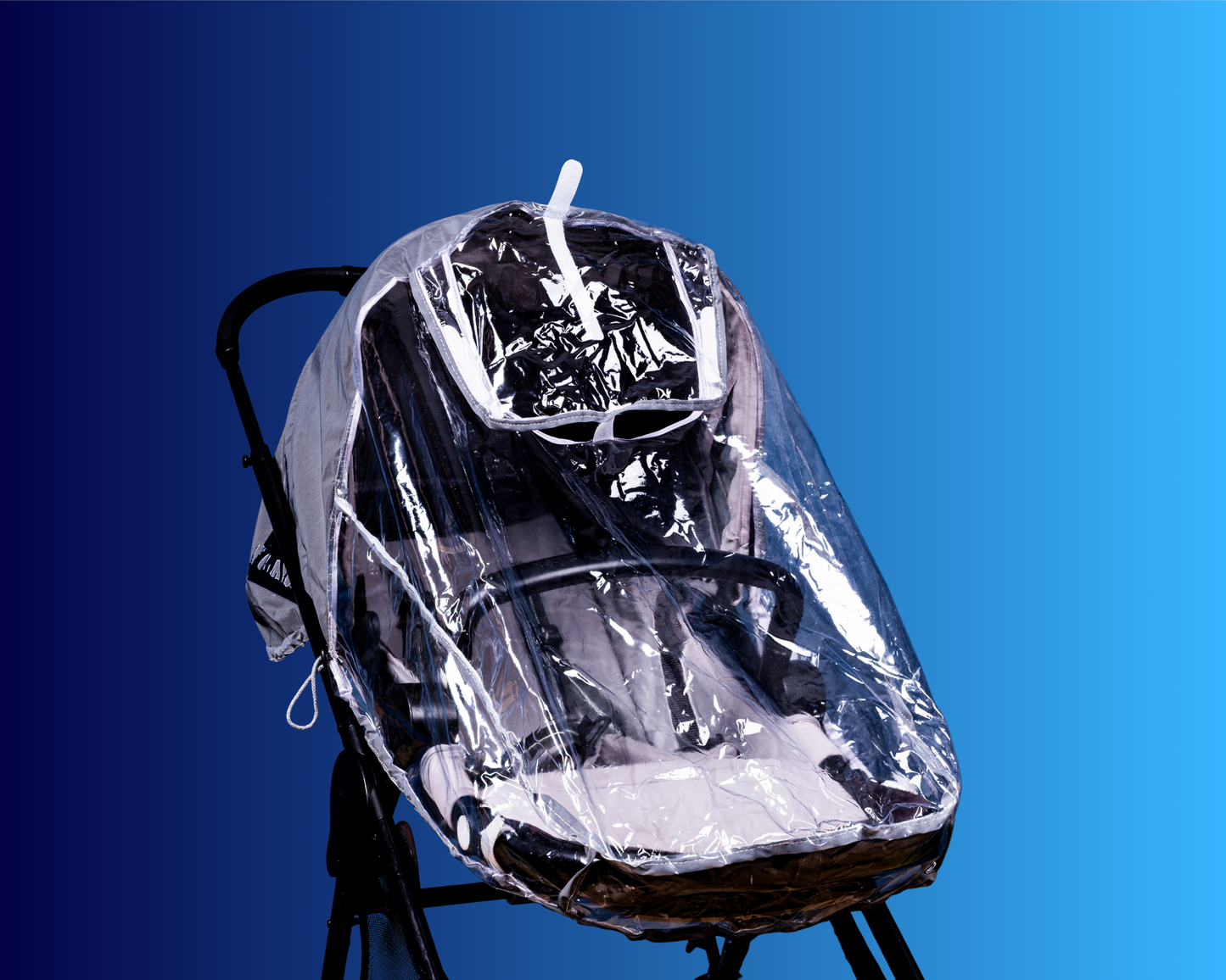Folia przeciwdeszczowa na wózki - bez nadruku