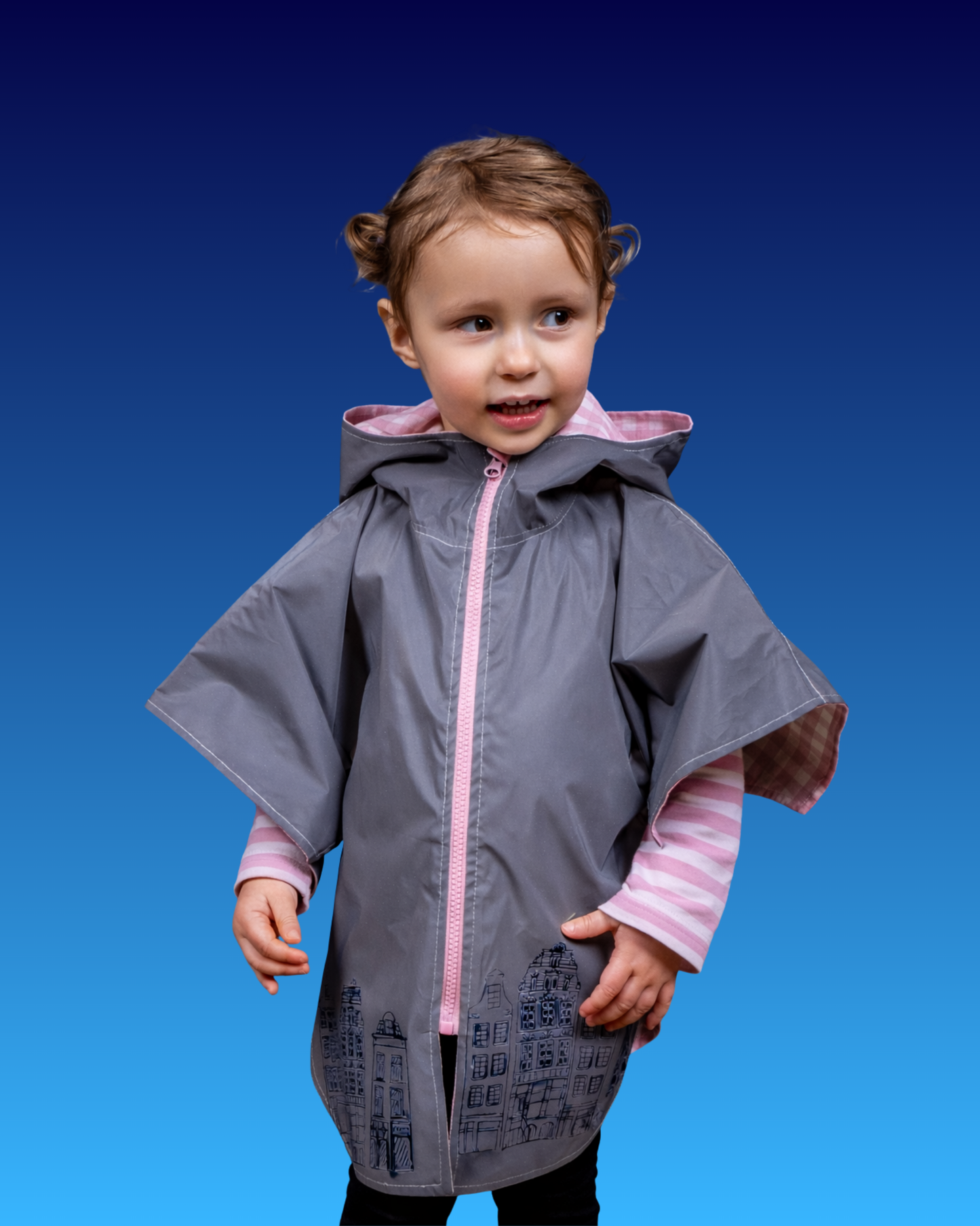 Ponczo rowerowe Little Houses